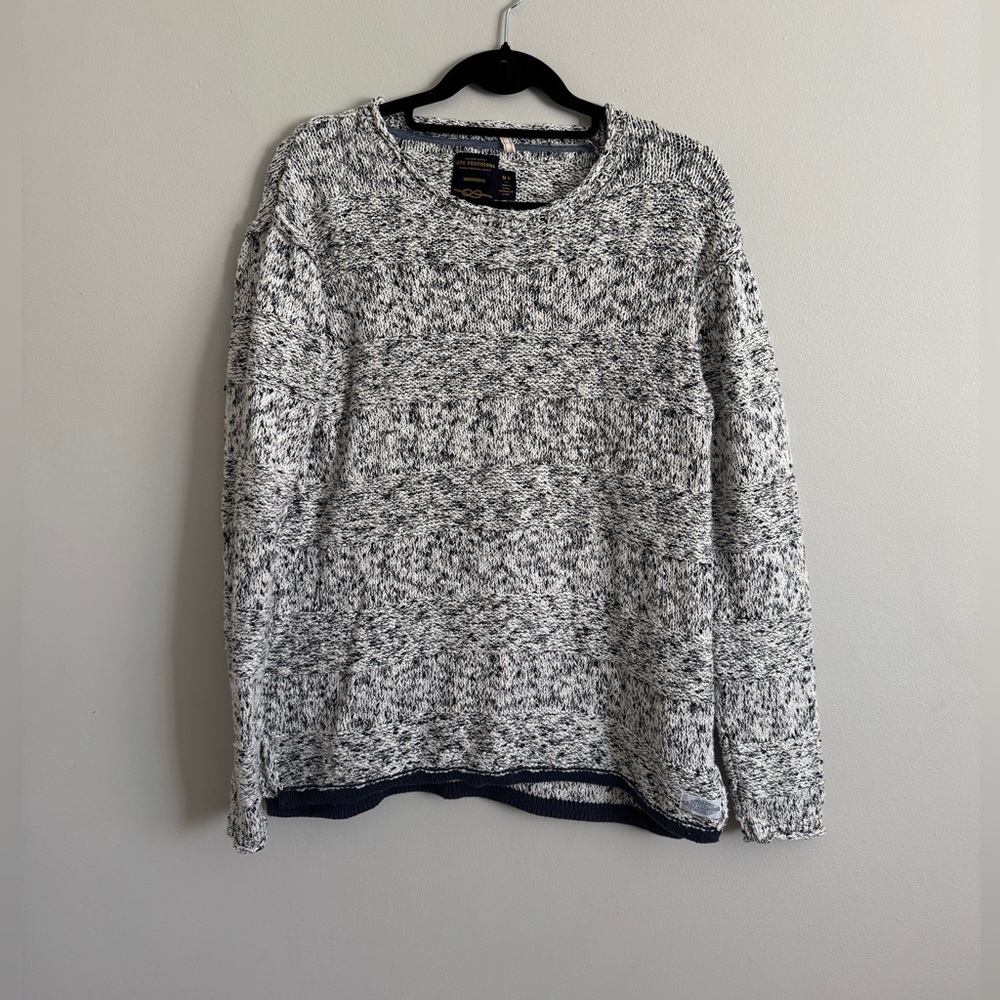 CPO Provisions Fisherman Marled Chunky Knit Mens Sweater Medium urban outfitters